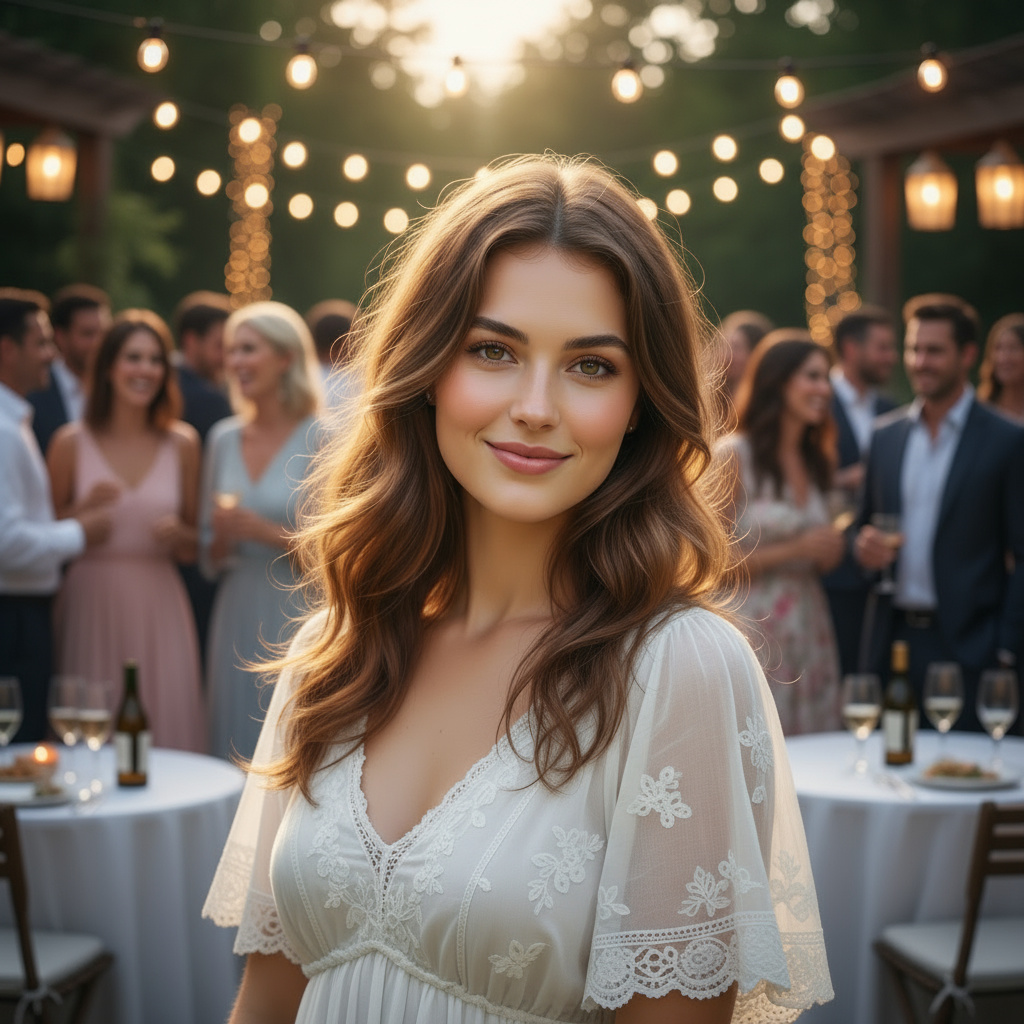 change the background to a party.
